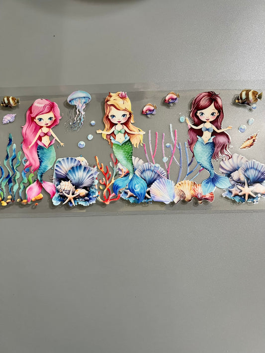Mermaid Lg decal