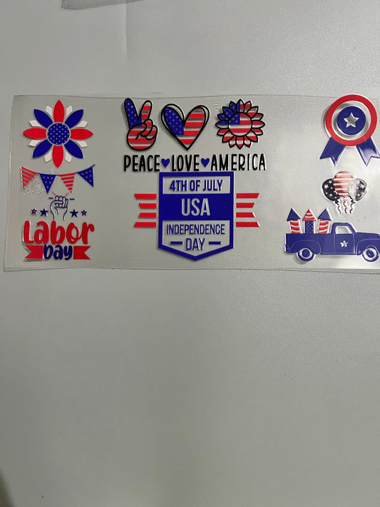 America Lg decal