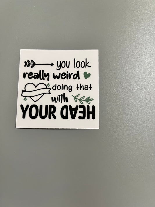 Small decal
