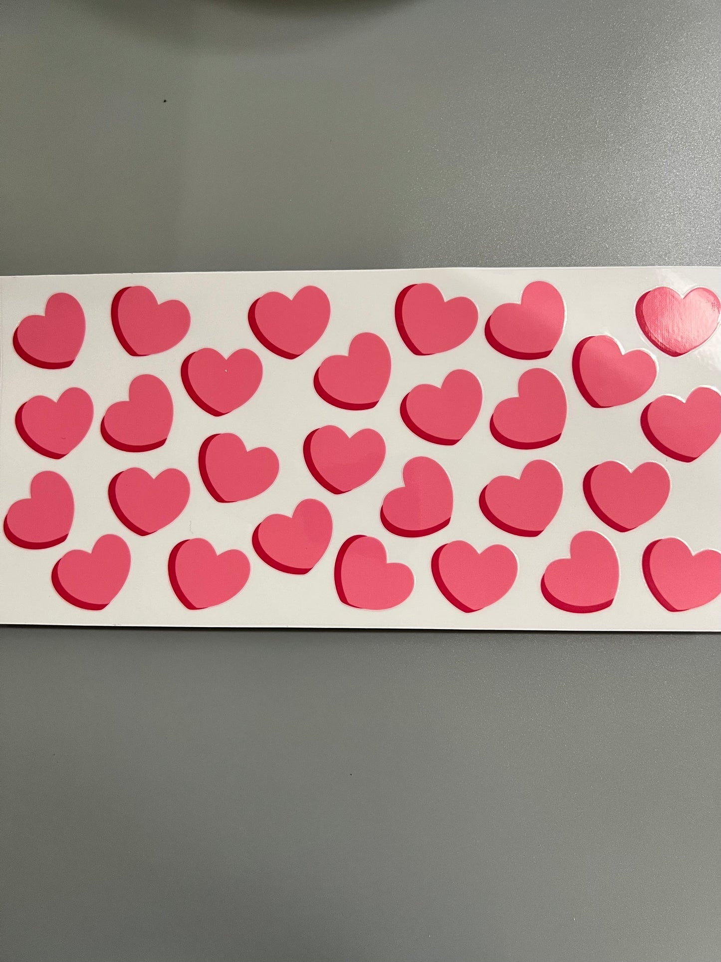 Hearts Lg decal