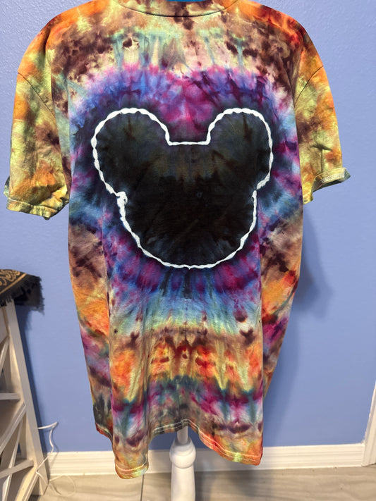 Mickey Mouse tie dye shirt