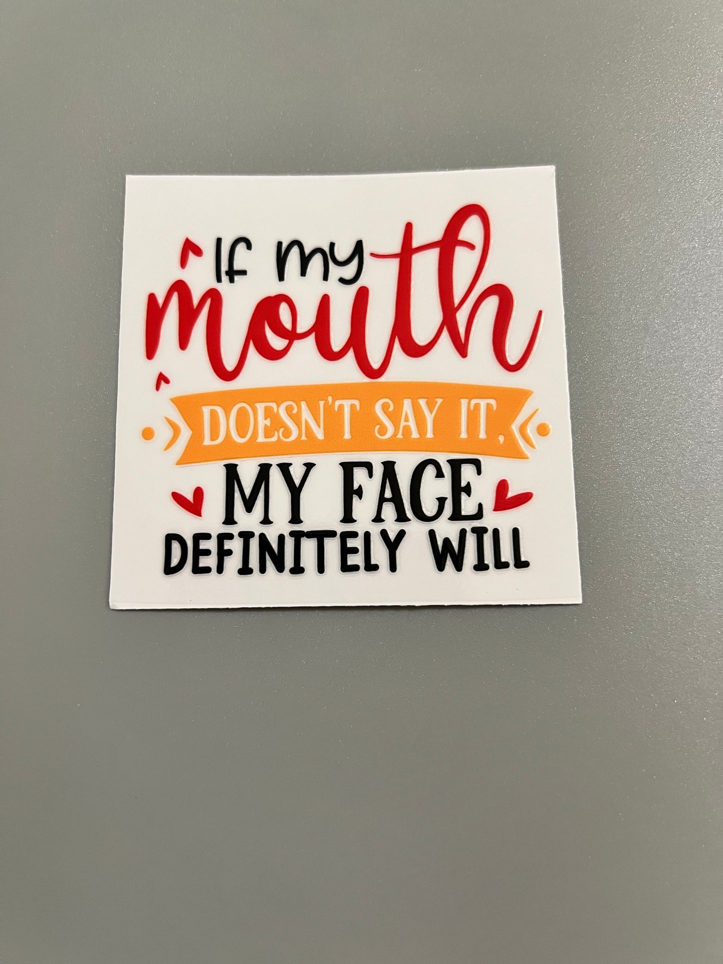 Small 12oz decal